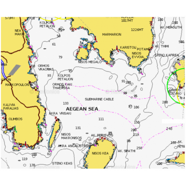 Poseidon Electronics Chania, Crete - NAVIONICS - Χάρτης μεσογείου Lowrance Ηλεκτρονικοί Χάρτες