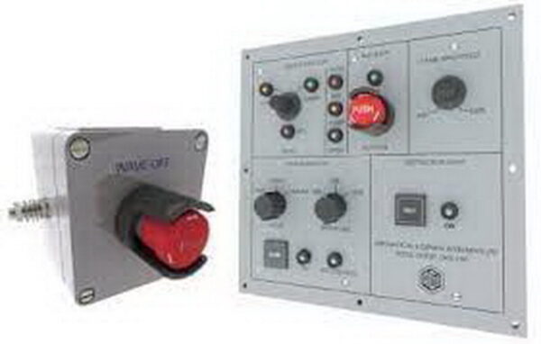 Poseidon Electronics Chania, Crete - BCP Bridge Control Panel and Remote Wave Off Switch AGI Αμυντικά Συστήματα