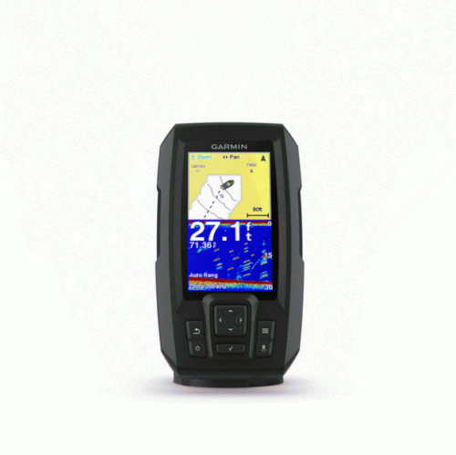 Poseidon Electronics Chania, Crete - STRIKER™ Plus 4 με αισθητήριο διπλής δέσμης 77/200kHz, Garmin, Βυθόμετρο GPS