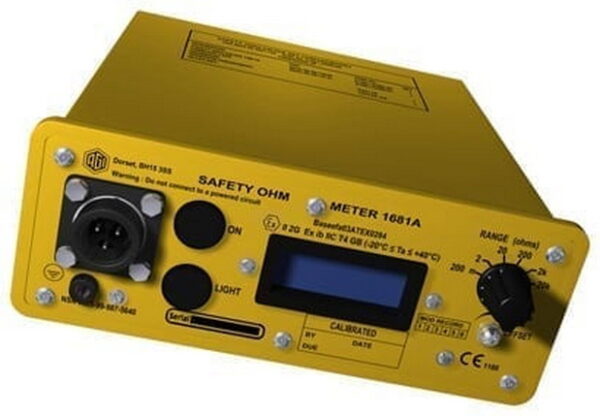 Poseidon Electronics Chania, Crete - TYPE 1681 SAFETY OHM METERS Electrical Bond Resistance and Continuity Tester AGI Αμυντικά Συστήματα